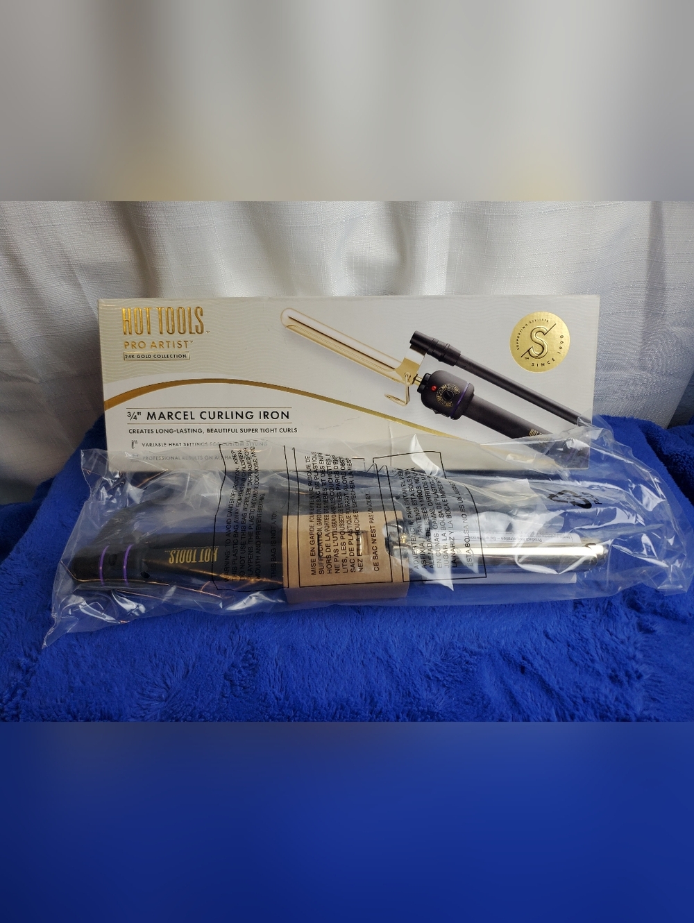 Hot Tools Pro Artist 3/4" Marcel Curling Iron - 24k Gold Collection